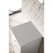 James Martin Vanities Athens 15in Base Cabinet w/ Drawers and Left Door, Glossy White w/ 3 CM Eternal Serena Top E645-B15L-GW-3ESR - alternate 2